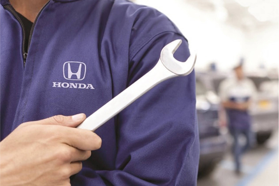 Honda servicing image